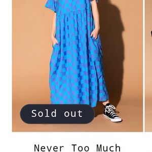 Dressed in LALA Blue Checkered Dress